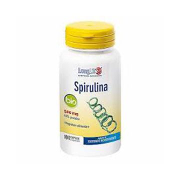 SPIRULINA BIO 100 Capsule | Integratore Spirulina | LONGLIFE