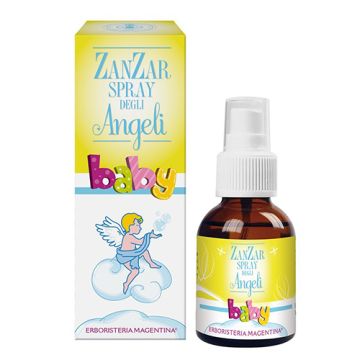 ZANZAR SPRAY DEGLI ANGELI | Spray Antizanzara Baby 50 ml | ERBORISTERIA MAGENTINA