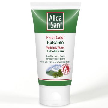 PIEDI CALDI BALSAMO 75 ml | Trattamento per piedi freddi | ALLGA SAN