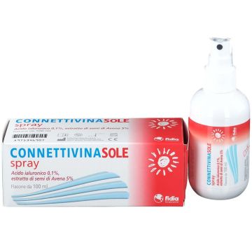 Connettivina Solare Spray 100 ml | Scottature ed eritemi solari | CONNETTIVINA