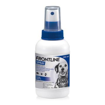 Spray Antiparassitario 100ml | Per cani e gatti  | FRONTLINE