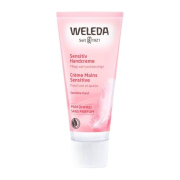 Crema Mani Mandorla Sensitive 50ml | Crema mani pelli sensibili e irritate | WELEDA Crema Mani Mandorla Sensitive 50ml | Crema mani pelli sensibili e irritate | WELEDA