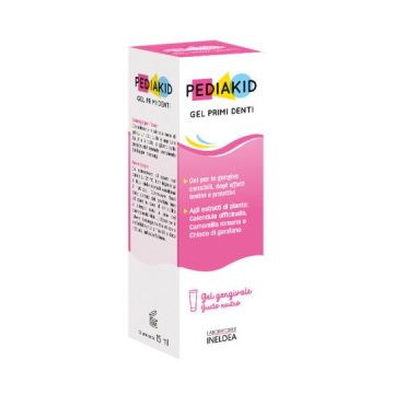 Gel Primi Denti 15ml | Gel lenitivo dentizione neonati | PEDIAKID