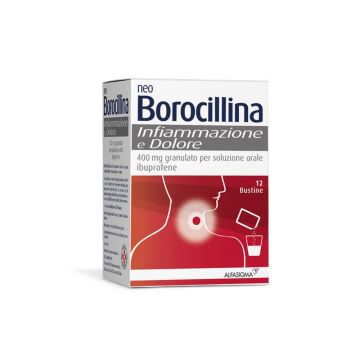 NeoBorocillina&#x20;Infiammazione&#x20;e&#x20;Dolore&#x20;&#x7C;&#x20;12&#x20;Bustine