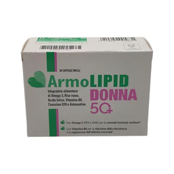 ArmoLipid Donna 50+ 30 Cps Molli | Integratore Anti Colesterolo