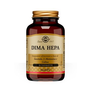 DIMA HEPA 50 tavolette | Integratore disintossicazione fegato | SOLGAR