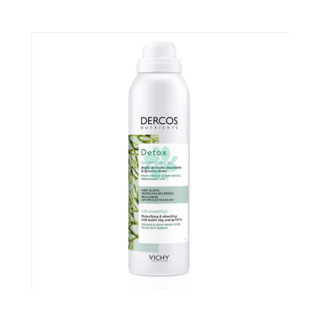 Shampoo Detox Secco 150 ml | Spray detergente capelli grassi | VICHY Dercos Nutrients Shampoo Detox Secco 150 ml | Spray detergente capelli grassi | VICHY Dercos Nutrients