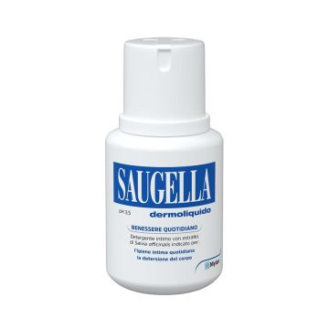 SAUGELLA DERMOLIQUIDO mini 100 ml | Detergente intimo benessere quotidiano | SAUGELLA SAUGELLA DERMOLIQUIDO mini 100 ml | Detergente intimo benessere quotidiano | SAUGELLA