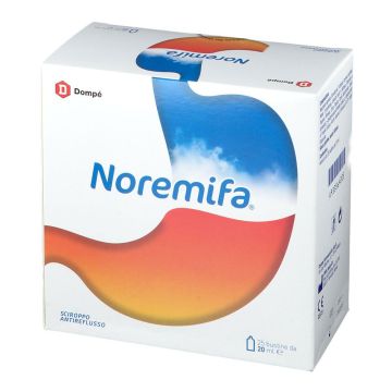 Noremifa 25 bustine da 20 ml | Rimedio antireflusso | DOMPE Noremifa 25 bustine da 20 ml | Rimedio antireflusso | DOMPE