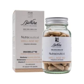 Nutraceutical Well Age 60+ - 60 cps | Integratore antiage con collagene marino | BIONIKE Nutraceutical
