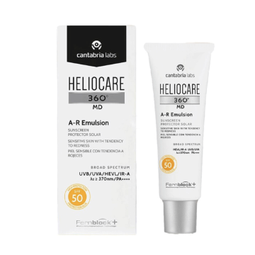 360 Ar Emulsion SPF50+ 50 ml | Fotoprotettore per pelli con rosacea | HELIOCARE