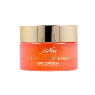 Defence Skinergy Crema Riattivatrice 50 ml | Trattamento viso antistress con complesso adattogeno | BIONIKE
