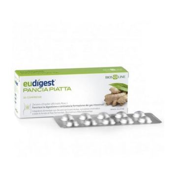 Eudigest Pancia Piatta 30 compresse | Integratore gonfiore addominale | BIOS LINE Eudigest Pancia Piatta 30 compresse | Integratore gonfiore addominale | BIOS LINE