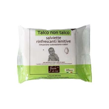Salviette Talco Non Talco 20pz |Dermo-Zzzz | FIOCCHI DI RISO