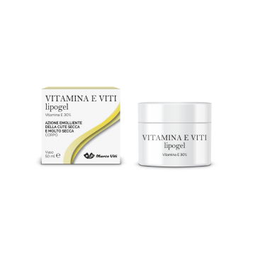 Vitamina E Lipogel Crema 50 ml | Emolliente per pelle secca | MARCO VITI Vitamina E Lipogel Crema 50 ml | Emolliente per pelle secca | MARCO VITI
