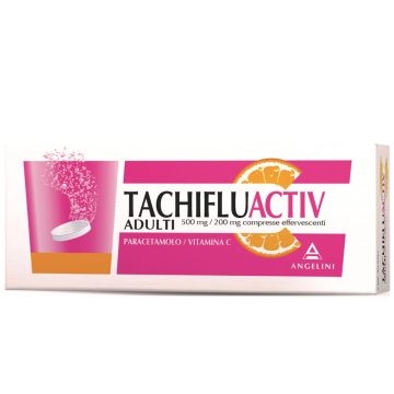 TACHIFLUACTIV Adulti | 12 Compresse Effervescenti