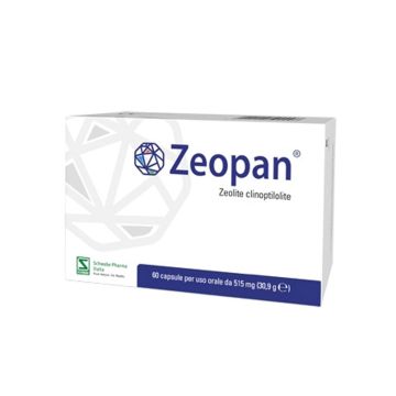 Zeopan 60 Capsule | Zeolite Clinoptilolite | SCHWABE_Fitoterapia