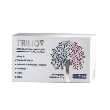 INTEGRATORE ALIMENTARE CAPELLI | 30 Compresse rivestite | TRINOV INTEGRATORE ALIMENTARE CAPELLI | 30 Compresse rivestite | TRINOV