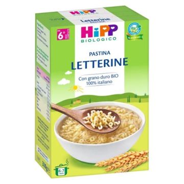 Bio Pastina Letterine 320g | Pastina svezzamento | HiPP