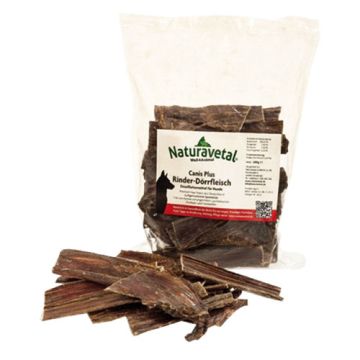 Carne Di Manzo 500g | Snack Essiccato cod.4010 | NATURAVETAL - Canis Plus