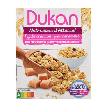 Pepite al Caramello 350 g | Snack con Crusca di Avena | DIETA DUKAN