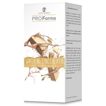 Wafer al cioccolato | 6 Wafers da 18 g | Dieta Messeguè Pro Forma