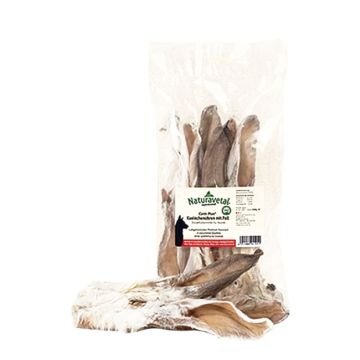 Orecchie Di Coniglio con Pelo 100g | Snack Croccante cod.4105 | NATURAVETAL - Canis Plus