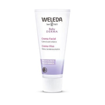 Baby Derma Crema Malva Bianca | Crema lenitiva protettiva pelle sensibile | WELEDA