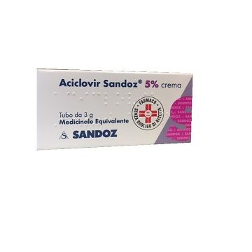 Aciclovir Sand*crema 3g 5% | Sandoz