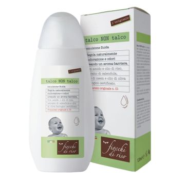 Emulsione Talco Non Talco 120ml | Dermo-Zzzz | FIOCCHI DI RISO