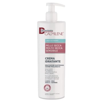Crema Idratante 500 ml | Trattamento per pelle molto secca | DERMOVITAMINA Calmilene