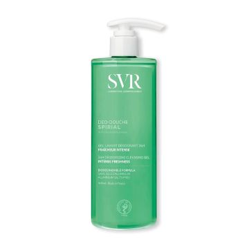 Spirial - Déo Douche 400ml | Gel Lavante Deodorante 24 h | SVR