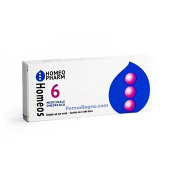 HOMEOS 6  | Globuli omeopatici 12 tubi monodose | CEMON - Homeopharm