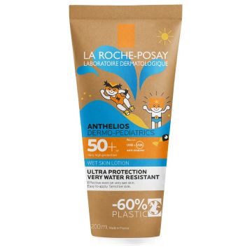 Anthelios Dermo-pediatrics - Wet Skin Spf50+ | Protezione solare pelle bagnata 200ml | LA ROCHE POSAY 