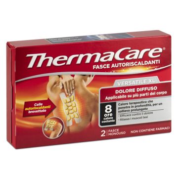 Thermacare Fascia Versatile XL 2 pz | fasce riscaldanti dolore diffuso | THERMACARE