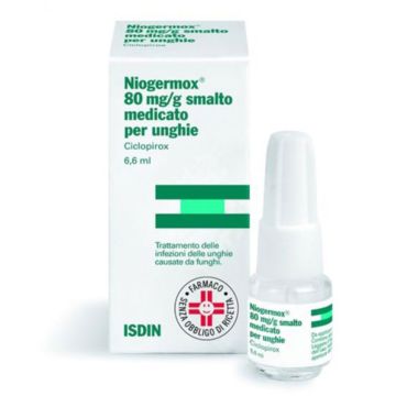 Niogermox&#x20;&#x7C;&#x20;Smalto&#x20;medicato&#x20;per&#x20;Unghie&#x20;6,6&#x20;ml