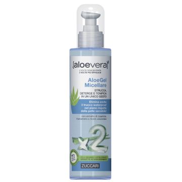 ALOE GEL MICELLARE 200 ml | Struccante Detergente Naturale | ZUCCARI