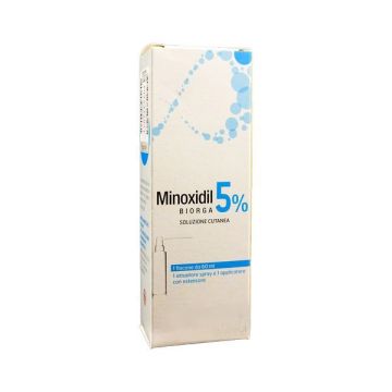 MINOXIDIL BIORGA 5% | Soluzione Cutanea 60 ML