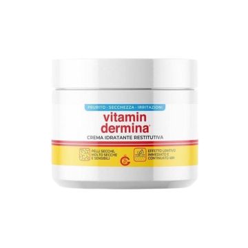 Crema Idratante 400ml | Crema restitutiva viso | VITAMINDERMINA