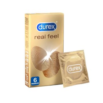 Realfeel 6pz | Profilattici senza lattice | DUREX