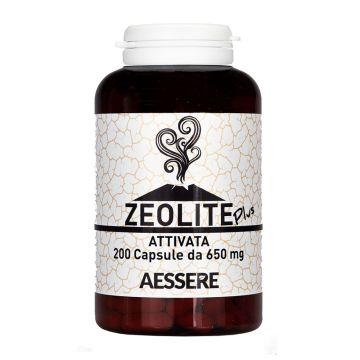 ZEOLITE PLUS Attivata | Integratore per intestino 650 mg 200 CPS | AESSERE