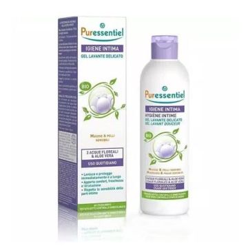 Gel Igiene Intima 500 ml | Detergente intimo donna con oli essenziali BIO | PURESSENTIEL
