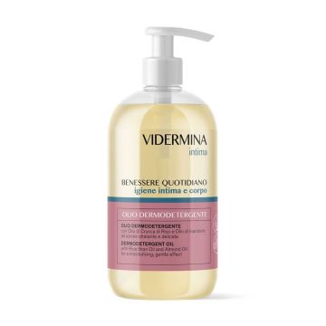 Intima Olio Detergente 300 ml | Olio detergente corpo e intimo | VIDERMINA