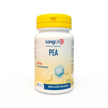 PEA Modulatore neuronale 60 CPS | Integratore di Palmitoiletanolamide | LONGLIFE