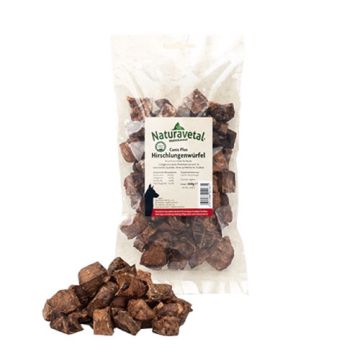 Bocconcini Di Polmone Di Cervo 100g | Snack Essiccato cod.4163 | NATURAVETAL - Canis Plus