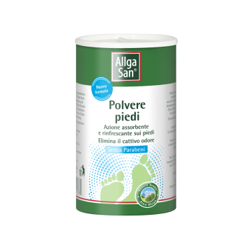 Polvere piedi 100 g | Azione assorbente e rinfrescante | ALLGA SAN Polvere piedi 100 g | Azione assorbente e rinfrescante | ALLGA SAN