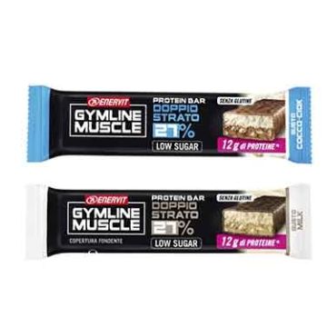 PROTEIN BAR 27% Doppio Strato 45 g | ENERVIT - Gymline PROTEIN BAR 27% Doppio Strato 45 g | ENERVIT - Gymline