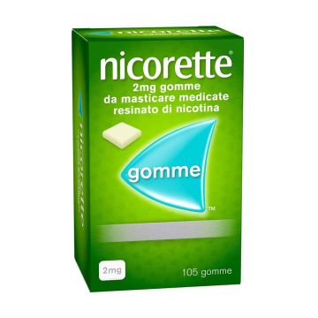 Nicorette&#x20;Gomme&#x20;Masticabili&#x20;2&#x20;mg&#x20;&#x7C;&#x20;105&#x20;Gomme&#x20;medicate