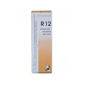 R12 | Gocce omeoptiche 22 ml | DR.RECKEWEG
