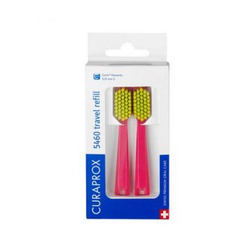 Kit Viaggio - Refill | 2 testine ricambio per spazzolino CS 5460 | CURAPROX
